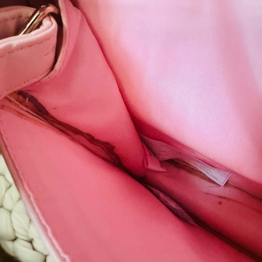 Juicy Couture Pink and Rose Gold Crossbody Bag New